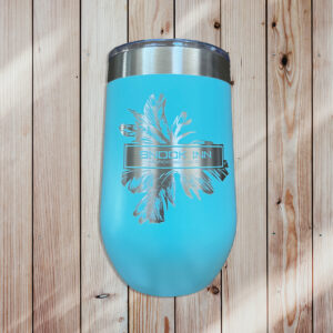 Aqua Stainless Wine 16 oz