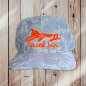 Snook Inn Blackhawk Hat - Camo/Orange