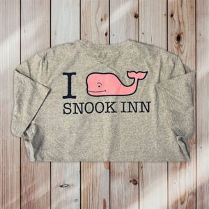 Snook Inn Vineyard Vines T-Shirt - Gray